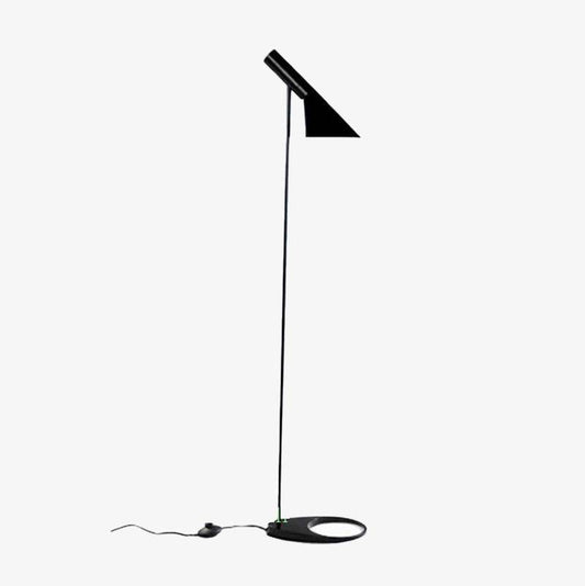 Designer LED vloerlamp (zwart of wit)