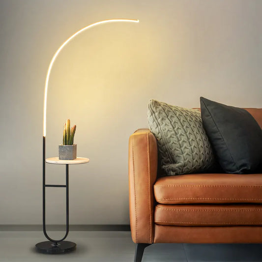 minimalistisch modern design led-vloerlamp