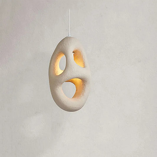 Nordic Wabi Sabi poreuze kroonluchter eenvoudige stijl creatieve lampen
