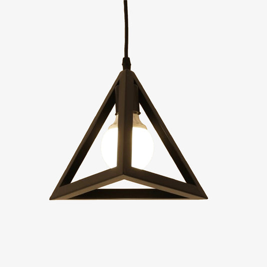 Design driehoekige hanglamp in verschillende kleuren