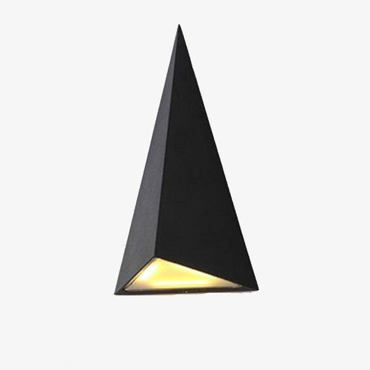 Driehoekige design wandlamp met waterdichte LED