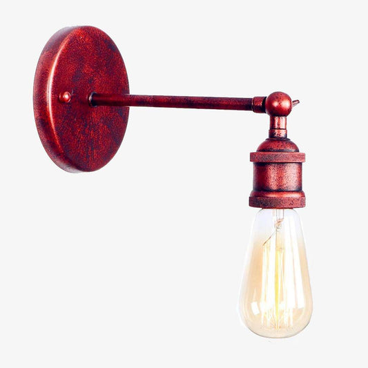 Rustieke vintage LED-wandlamp