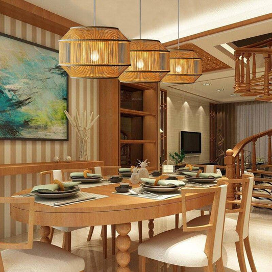 Design hanglamp Zen bamboe kooi
