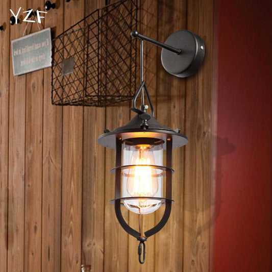 Vintage design wandlamp