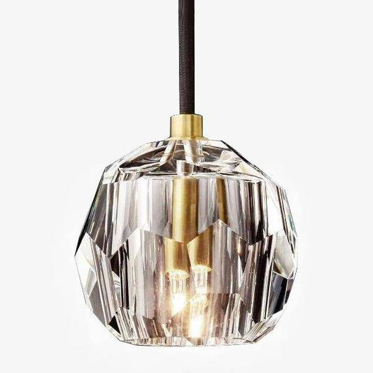 Luxe moderne kristallen bol design hanglamp
