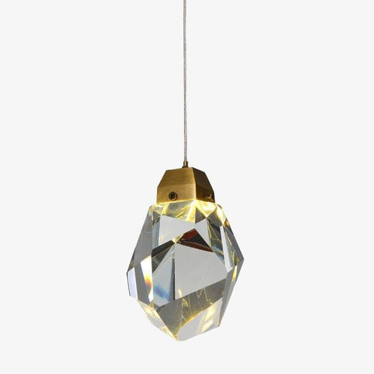 Design LED hanglamp met luxe glaskristal