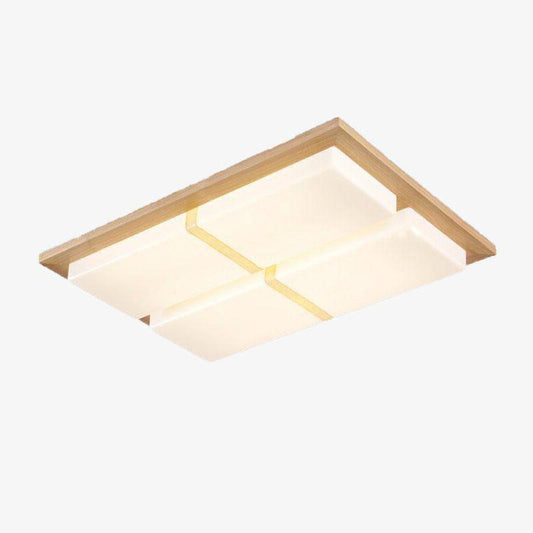 SinFull LED houten plafondlamp