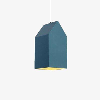 Design LED hanglamp met gekleurde aluminium lampenkap Home