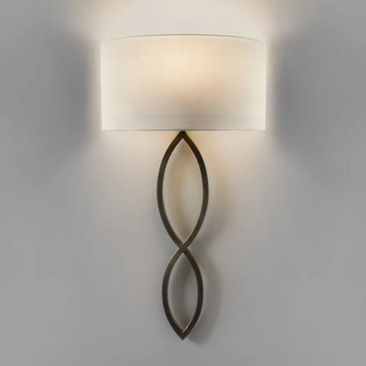 Kunst creatieve stoffen LED-wandlamp