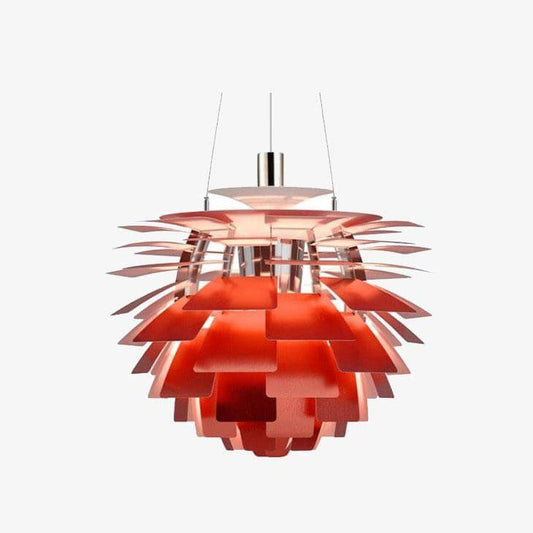 Design LED hanglamp met meerdere gekleurde platen Pinecone