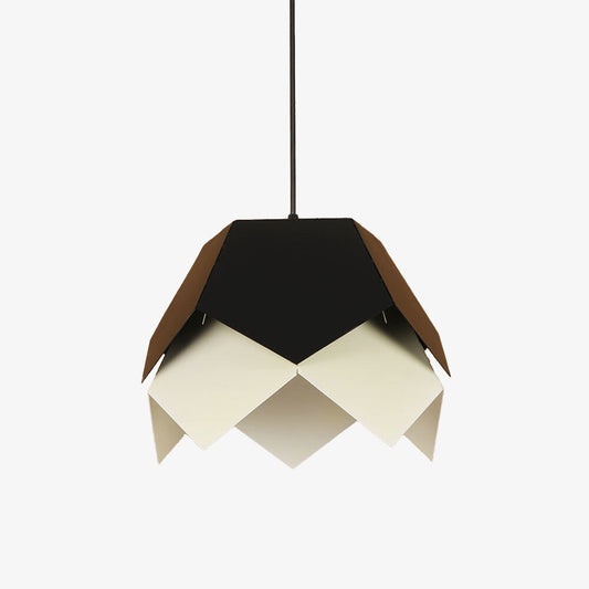 Moderne LED hanglamp bloemlampenkap Daisuke in origamistijl